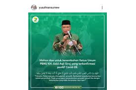 Sebagaimana yang dilansir dalam laman nu online ada beberapa kumpulan doa kesembuhan dan menjenguk orang sakit yang namun, jangan sampai berlebihan yang justru membuat orang tersebut menjadi bersedih. Doa Para Tokoh Untuk Kesembuhan Ketum Pbnu Dari Covid 19