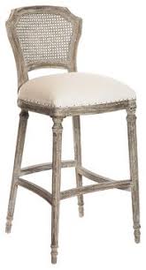 Camilla French Country Washed Taupe Linen Bar Stools Set Of 2 Bar Stools And Counter St French Country Bar Stools Country Bar Stools Contemporary Bar Stools