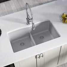 double bowl undermount kitchen sink