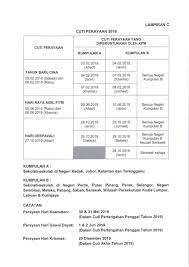 Pihak kementerian pendidikan malaysia (kpm) telah mengeluarkan senarai cuti perayaan kpm tahun 2020. Festive School Holidays Cuti Perayaan 2019 Parenting Times