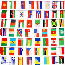 Bendera sangat penting bagi setiap negara. 100pcs Bendera Negara Negara Dunia Tali Panjang 25 Meter Untuk Dekorasi Bar Party Shopee Indonesia