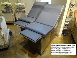 Midmark 104 Exam Table Large Drawers Foot Rest Table