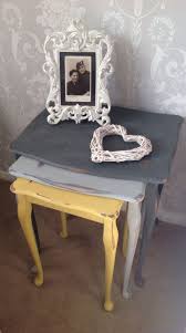 Vintage Street S Retro Coloured Nest Of Tables Using Autumn Trend Colours To Create A Classi Retro Furniture Makeover Furniture Makeover Annie Sloan Furniture