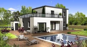 116 M2 Attache Autant D Importance Au Volume Qu Au Design Avec Deux Etages L Un De 77 M2 Et L Autre De Construction Maison Plan Maison Moderne Maison Moderne