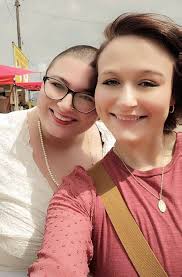 My mom is my person, we share freckles