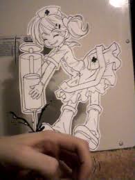 30 Cute And Clever Anime Paper Child Art Naldz Graphics Paper Child Anime Paper Paper Illustration