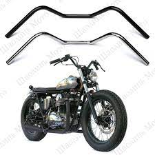 Vintage Drag Style Cafe Racer Scrambler 7 8 22mm Motorcycle Handle Bar Tubes Handlebar Grips For Yamaha Honda Free Shipping Cafe Racer Brat Bike Scrambler