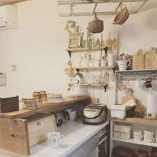 キッチン 朝のcoffeetime おうちカフェ 天井ラダー 板壁diy などのインテリア実例 2016 11 16 09 49 48 roomclip ルームクリップ インテリア 賃貸キッチン カフェ風 キッチン