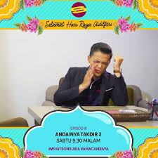 Andainya takdir 2 ialah siri drama televisyen malaysia 2018 arahan eoon shuhaini, dan kesinambungan drama andainya takdir (2017), dibintangi oleh shukri yahaya, nina iskandar dan puteri balqis. Mediacorp Suria Andainyatakdir2 Toggle Facebook