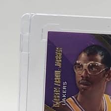 Kareem Abdul-Jabbar Los Angeles Lakers Basketball Trading Cards Sports  Memorabilia for sale
