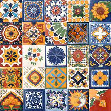 Shop the finest authentic rustic furniture, mexican furniture, talavera tile and pottery, mexican tin mirrors, and more. 4 X4 Assorted Mexican Ceramic Handmade Tiles 25 Piece Set Rustic Wall And Floor Tile By Mexican Decorative Accessories Houzz