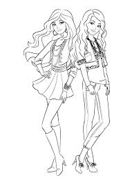 Best Friend Barbie Coloring Pages Barbie Coloring Pages Mermaid Coloring Book Barbie Coloring