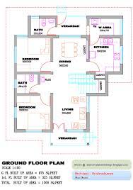 Looking for a small house plan under 1300 square feet? Kerala Home Plan And Elevation 1300 Sq Feet New House Plans Duplex House Plans 2bhk House Plan