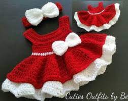 Baby Crochet Dress Etsy
