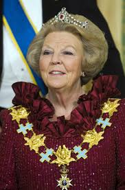 Queen Beatrix's Regal Ruby Tiara Moment