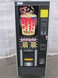 Dear sir, we want to buy vending machine for suda,snack, popcorn , with 3 metod peyment. Rowe Popcorn Vending Machine Auction 0097 7009285 Grays Australia