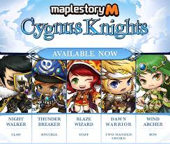 Maplestory fast leveling guideshow all. Maplestory M Welcomes New Class Cygnus Knights With 5 Cool Jobs And Cygnus Knights Growth Event