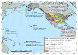 This display can be changed for a survey by opening the map tab and selecting a different coordinate format. State Plane Coordinate System Spcs Tools National Geodetic Survey