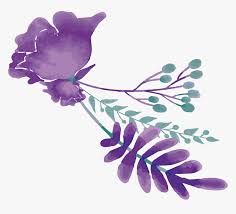 purple flowers png watercolor purple floral png transparent png kindpng purple flowers png watercolor purple