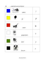 Pin Van Jana Windels Op Thema Jip En Janneke Letteren Taal Werkbladen
