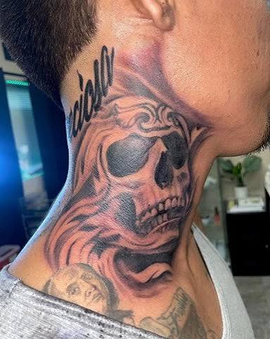 30 Bold Side Neck Tattoos for Men: Trashy, Trendy or Totally Iconic? – Men Deserve