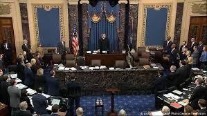 The house brought two articles of impeachment against trump: Trump Impeachment Us Senate Will Not Hear Witness Testimony News Dw 31 01 2020