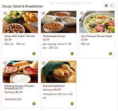 Check their website for the current running specials. Online Menu Of Olive Garden Italian Restaurant Restaurant Salinas California 93906 Zmenu