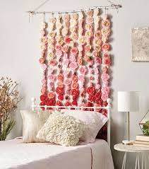 How To Make A Rose Garland Home Decor Room Diy Decor