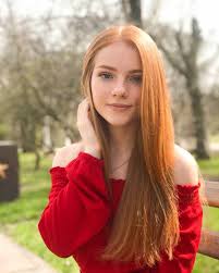 julia adamenko schone rote haare rotes haar rothaariges madchen