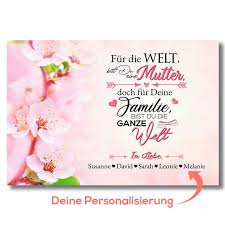 Der muttertag hat seinen ursprung in der englischen und amerikanischen frauenbewegung. Mama Ist Die Ganze Welt Geschenk Hochzeit Muttertag Geschenk Geburtstag Mama