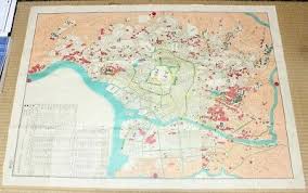 Akoko edo akoko edo is a local government area in edo state, nigeria. Japanese Map Of Edo Chizu Large 81x112 Cm 31 8x44 09 Inch Old Tokyo Ebay