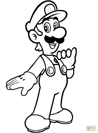 Mario luigi peach daisy bowser toad picture coloring pages are a fun way for kids of all ages to develop creativity, focus, motor skills and color recognition. Luigi Para Colorear Mario Coloring Pages Super Mario Coloring Pages Pokemon Coloring Pages