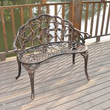 Florence cast aluminum cushion loveseat glider. Teeker 38 5 Patio Gliders Cast Aluminum Outdoor Courtyard Decoration Park Leisure Rose Chair Chairs Gliders Eudirect78 Eu