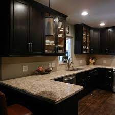 Transitional interiors are one of the most popular design styles today. Pin By Angela On La Cuisine Espresso Kitchen Cabinets Espresso Kitchen Espresso Cabinets