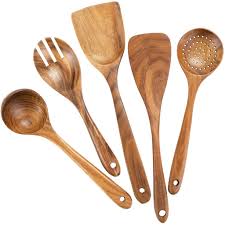 Check spelling or type a new query. Scatch Resistant Wooden Spoons Japanese Style Cooking Utensils Set Of 7 Teak Utensils M W Kitchen Utensil Sets Home Kitchen Dining Urbytus Com