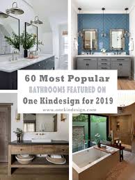 Bathroom design trends 2019 bathrooms in 2019 powder room decor. 60 Most Popular Bathrooms Featured On One Kindesign For 2019