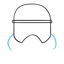 Some of the colouring page names are stormtrooper coloring to large image coloring, stormtrooper coloring at colorings to and color, stormtrooper helmet coloring at colorings to, learn how to draw stormtrooper from star wars star wars step by step drawing tutorials, lego stormtrooper star wars coloring lego anniversaire lego. How To Draw A Stormtrooper Helmet Really Easy Drawing Tutorial
