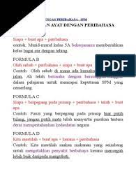 Pum menjunjung kasih di atas perkenan tuanku memproklamasi darurat ini yang menjadi usaha untuk membendung. Bina Ayat Dengan Peribahasa