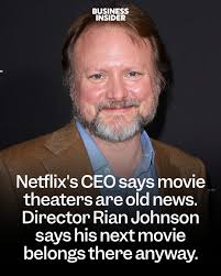 Netflix co-CEO Ted Sarandos recently cemented his feelings about the state  of the movie theater business, calling it an "outdated concept" while  speaking at the Time100 Summit. But not all filmmakers who