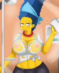 The Simpsons Marge Big Boobs Job - Porn Simpsons Parody