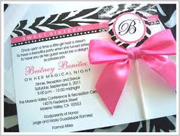 Black Bear Diner Moreno Valley Edible Invite My Super Sweet 16 Invitations Candy Cards