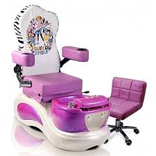 Kids Pedicure Chair Purple Super Star Childs Pedicure Spa Nail Salon Furniture Equipment Walmart Com Kids Spa Nail Salon Furniture Little Girl Toys