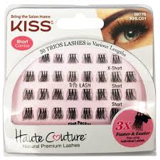 Kiss Haute Couture Trio Lashes Short Combo False Eyelashes