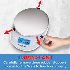 Check spelling or type a new query. Pohl Schmitt Digital Food Kitchen Scale Multifunctional Weight Measuring For Cooking And Baking In Grams Ounces Auto Shut Off Stainless Steel Batteries Included Silver Pricepulse