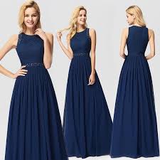 How to dress for office dinner party: Ever Pretty High Waist Evening Gown Dinner Party Dress Navy Blue Maxi Bridesmaid Dresses 7391 Shopee Philippines