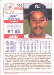 Bobby Meacham Cards: Values, Rookies