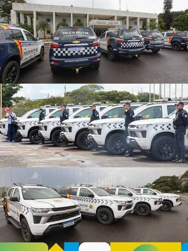 Mais tecnologia e mais proteção nas ruas. 🚔📡 Este GDF entregou 13 novas viaturas e um drone para reforçar o policiamento no DF, com foco no combate à violência doméstica e mais