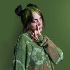 Billie Eilish Billie Billie Eilish Green Hair