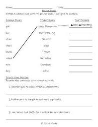 Proper Noun Matching Proper Nouns Activity Proper Nouns Nouns