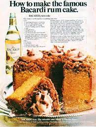 Bake The Very Popular Bacardi Rum Cake Recipe Rum Cake Rum Cake Recipe Bacardi Rum Cake